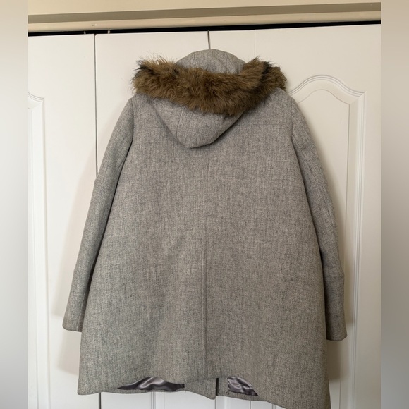 J.Crew Chateau Parka in Stadium Cloth Wool - Heather Gray Like New - Picture 6 of 9
